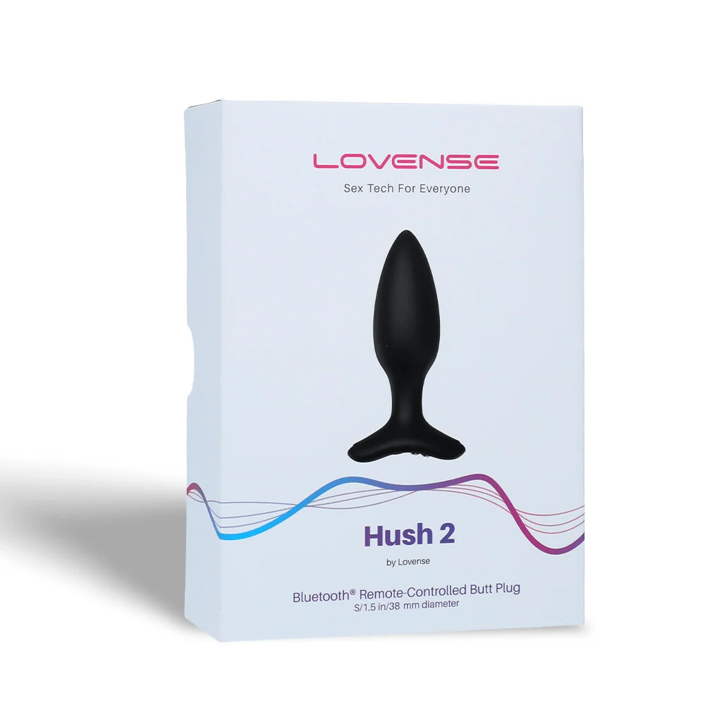Lovense Hush 2 Bluetooth-Controlled Anal Plug