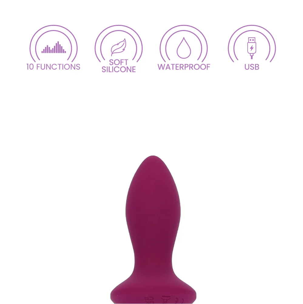Power Gems Vibrating Crystal Petite Probe Rechargeable Anal Toy