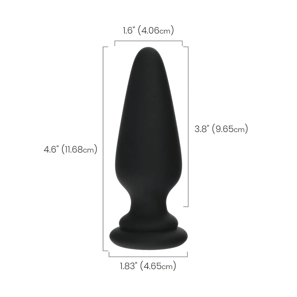Tailz Snap-On Interchangeable Anal Plug with Body-Safe Silicone Base