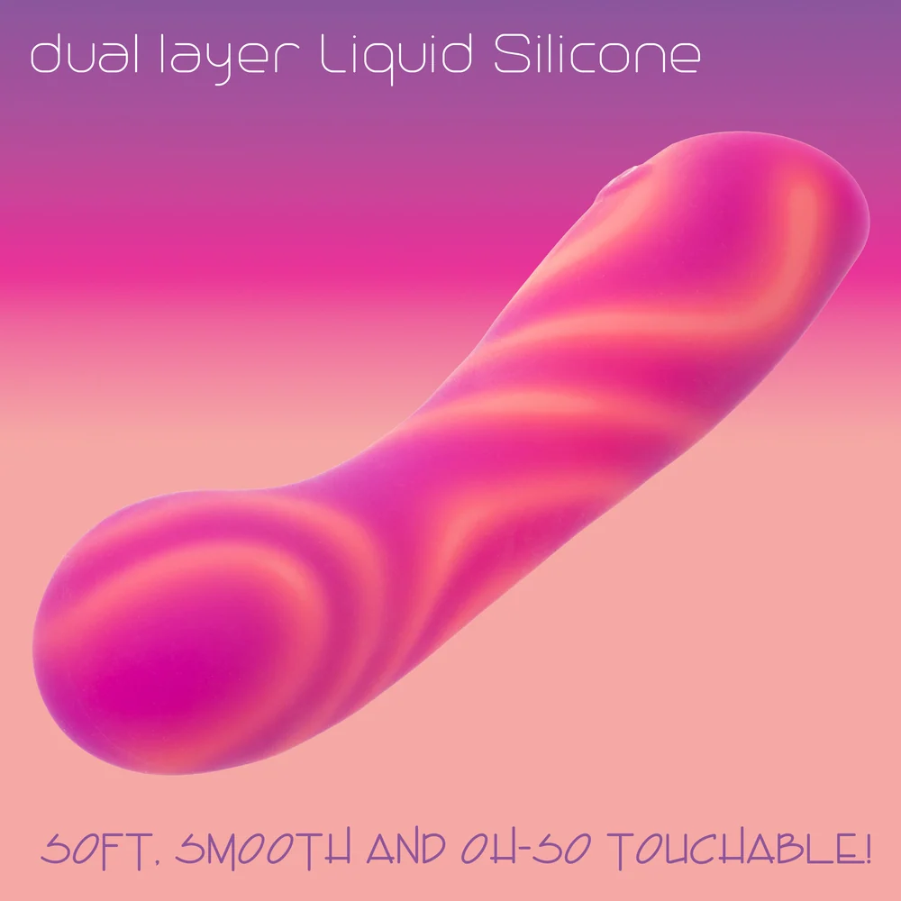 CalExotics Endless Summer Sunset Seducer LED Light Vibrator