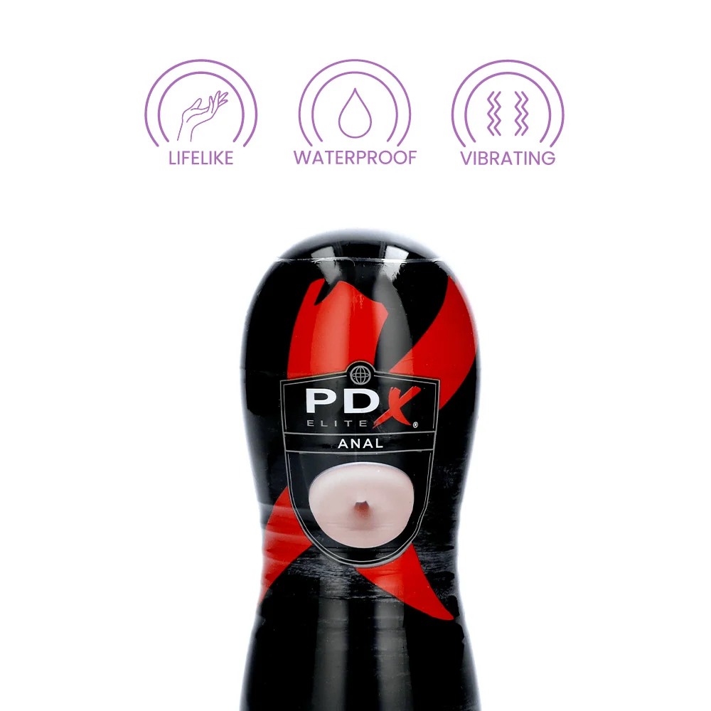 PDX Brands Vibrating Anal Stroker