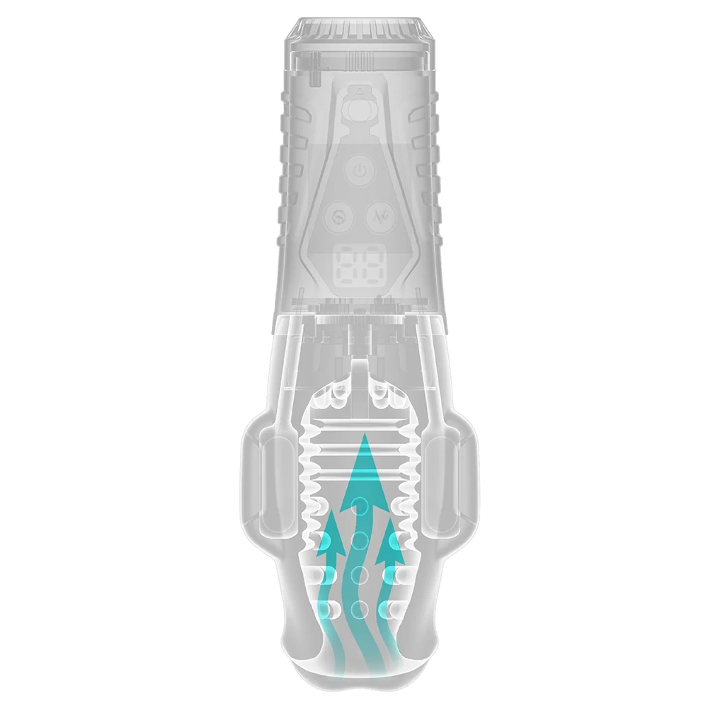 PDX Elite Ultra Milker Pro 电动男用自慰器，带吸吮和振动