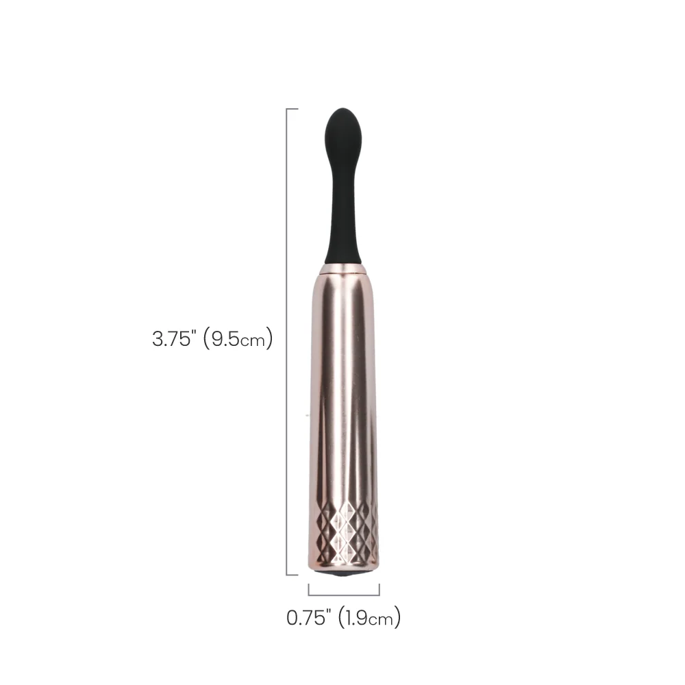 Intense Triple Tip Massager Rose Gold with 10 Functions and 3 Heads