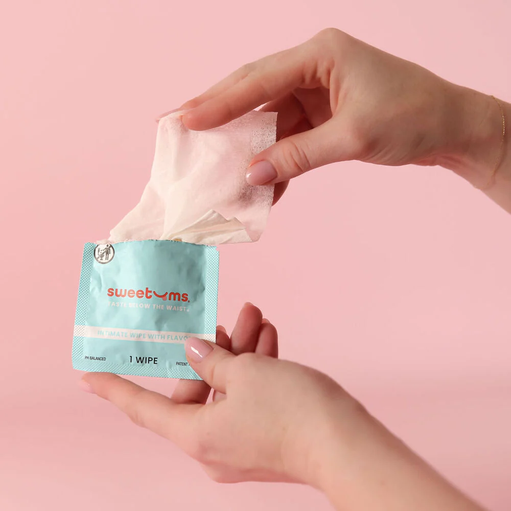 Sweetums Personal Flavored Intimate Wipes