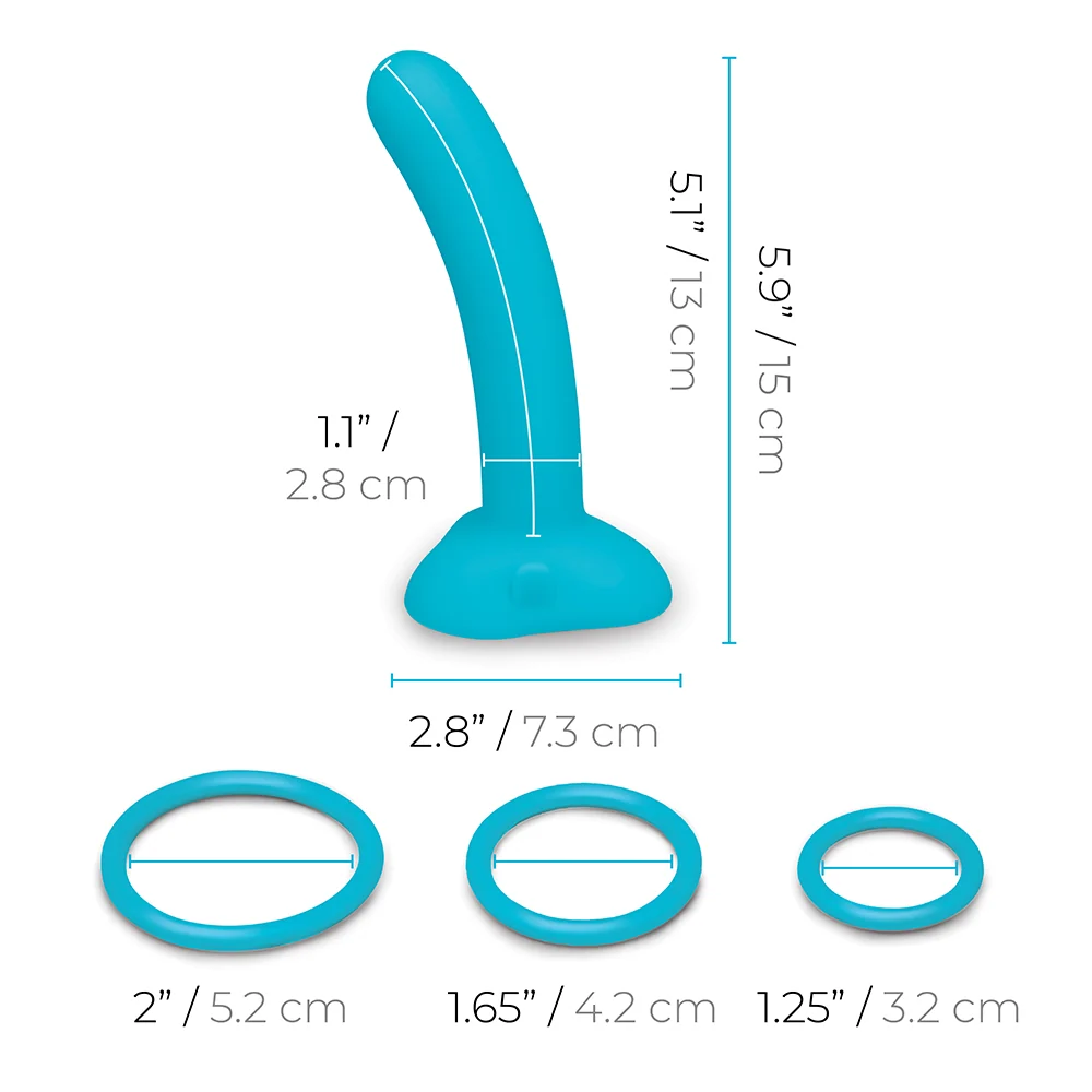 B-Vibe Every Body Strap-On Harness Set With 6-Inch Silicone Dildo