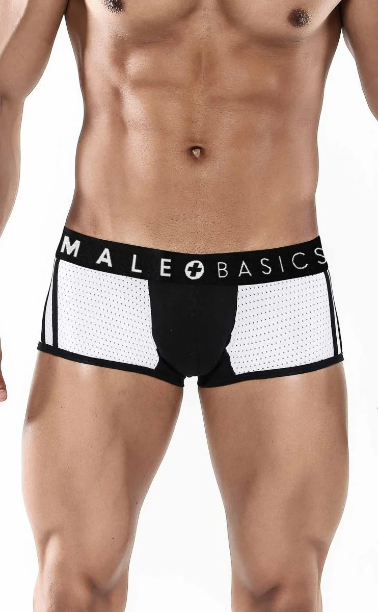 Male Basics Spot Trunk Men's Boxer Briefs with Long Legs