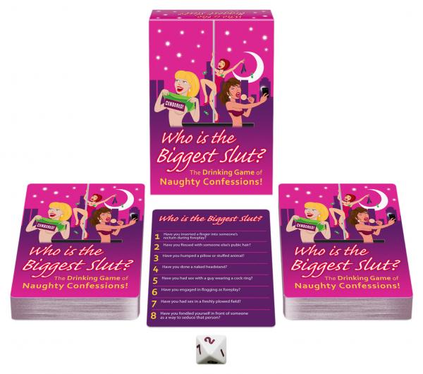Who Is The Biggest Slut? 羞耻告白饮酒游戏，KHEPER GAMES 出品