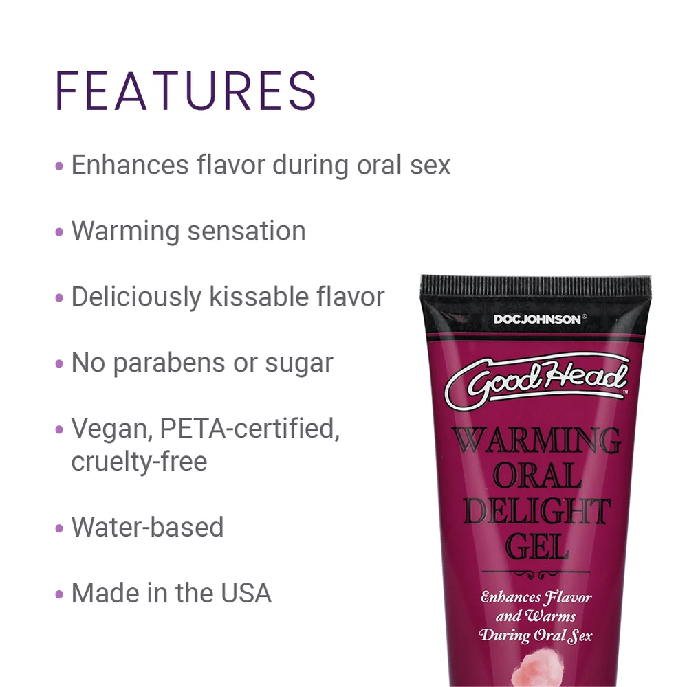 GoodHead Warming Oral Delight Gel for Oral Sex