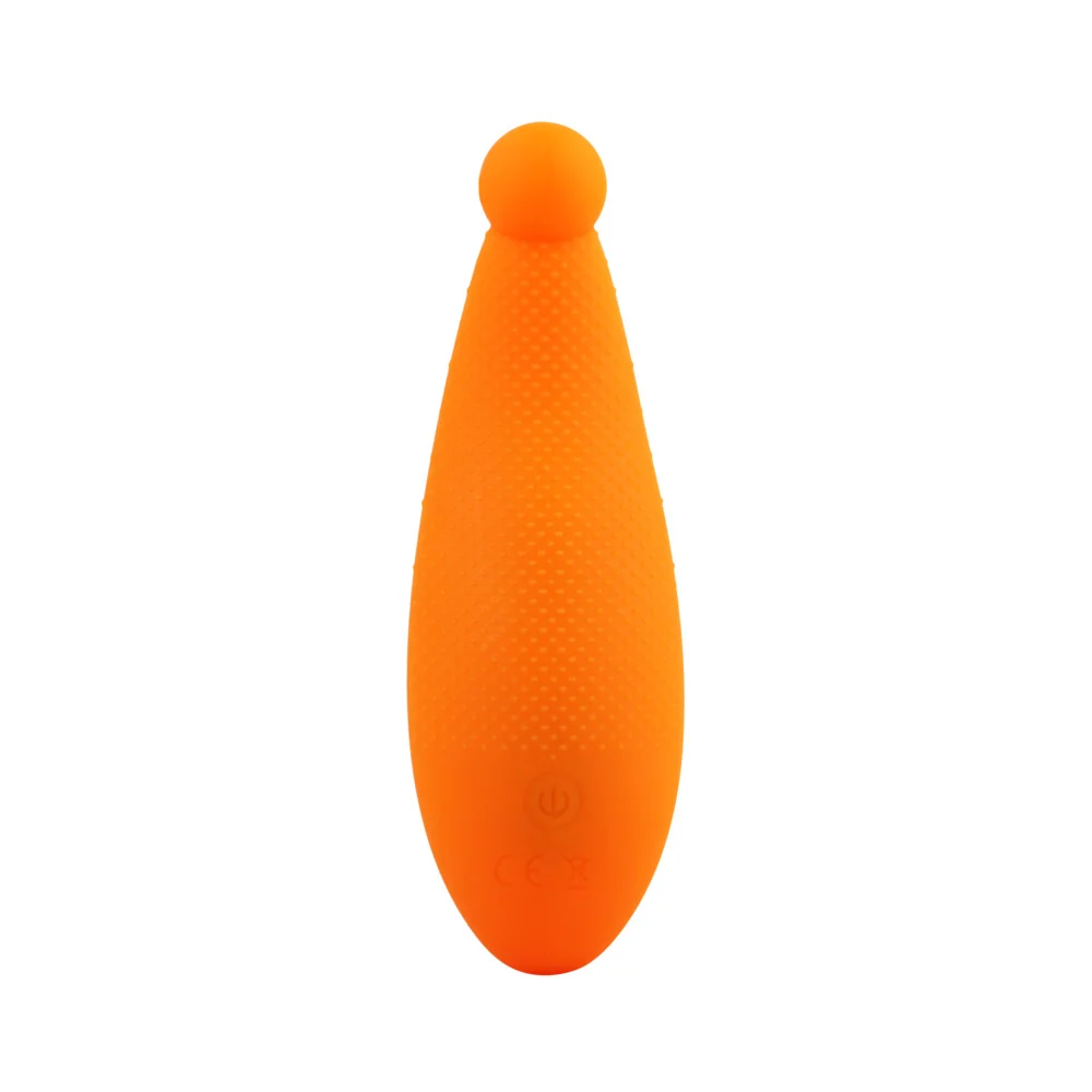 Sun Coralee Textured Silicone Vibrator for Focused External Pleasure