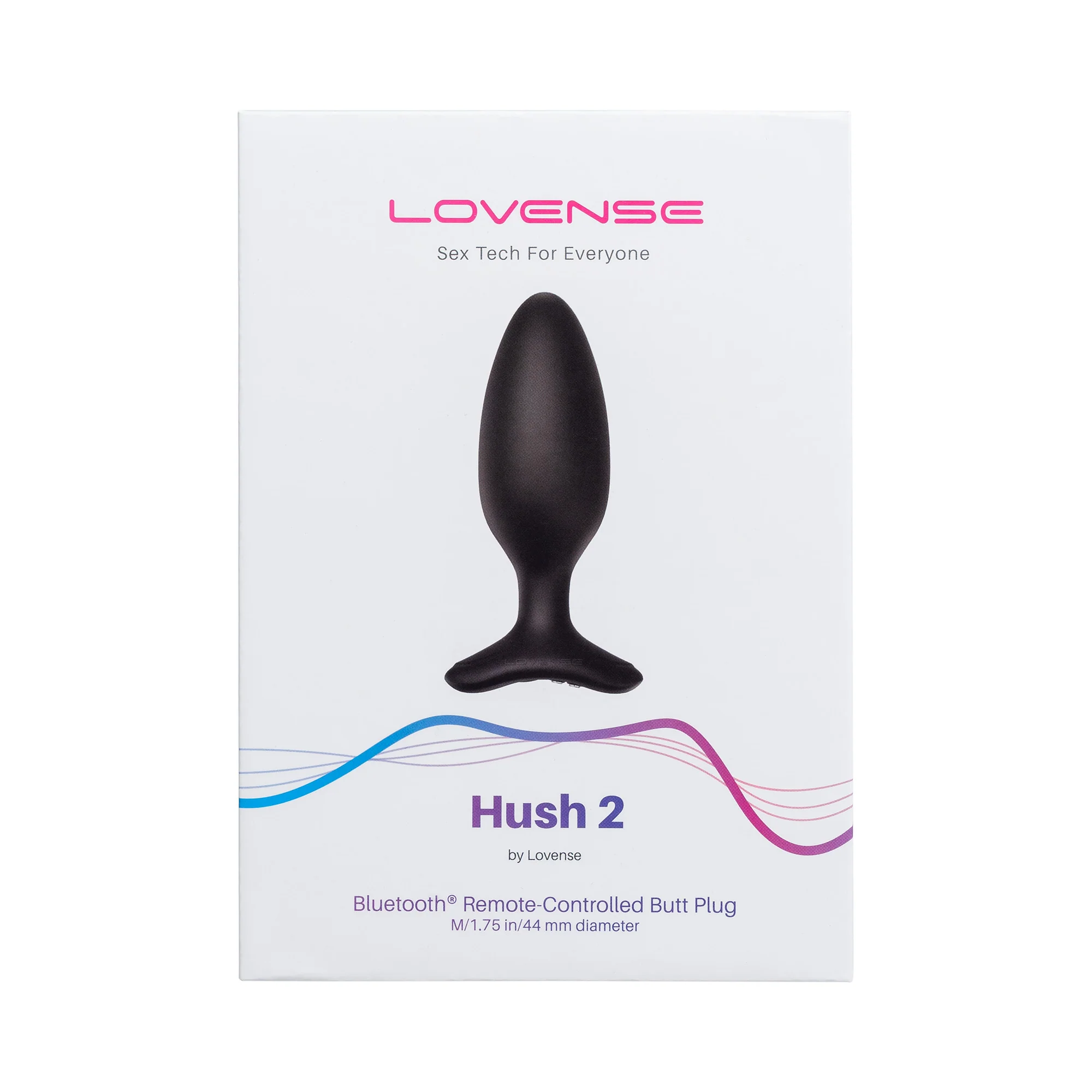 Lovense Hush 2 Bluetooth-Controlled Anal Plug