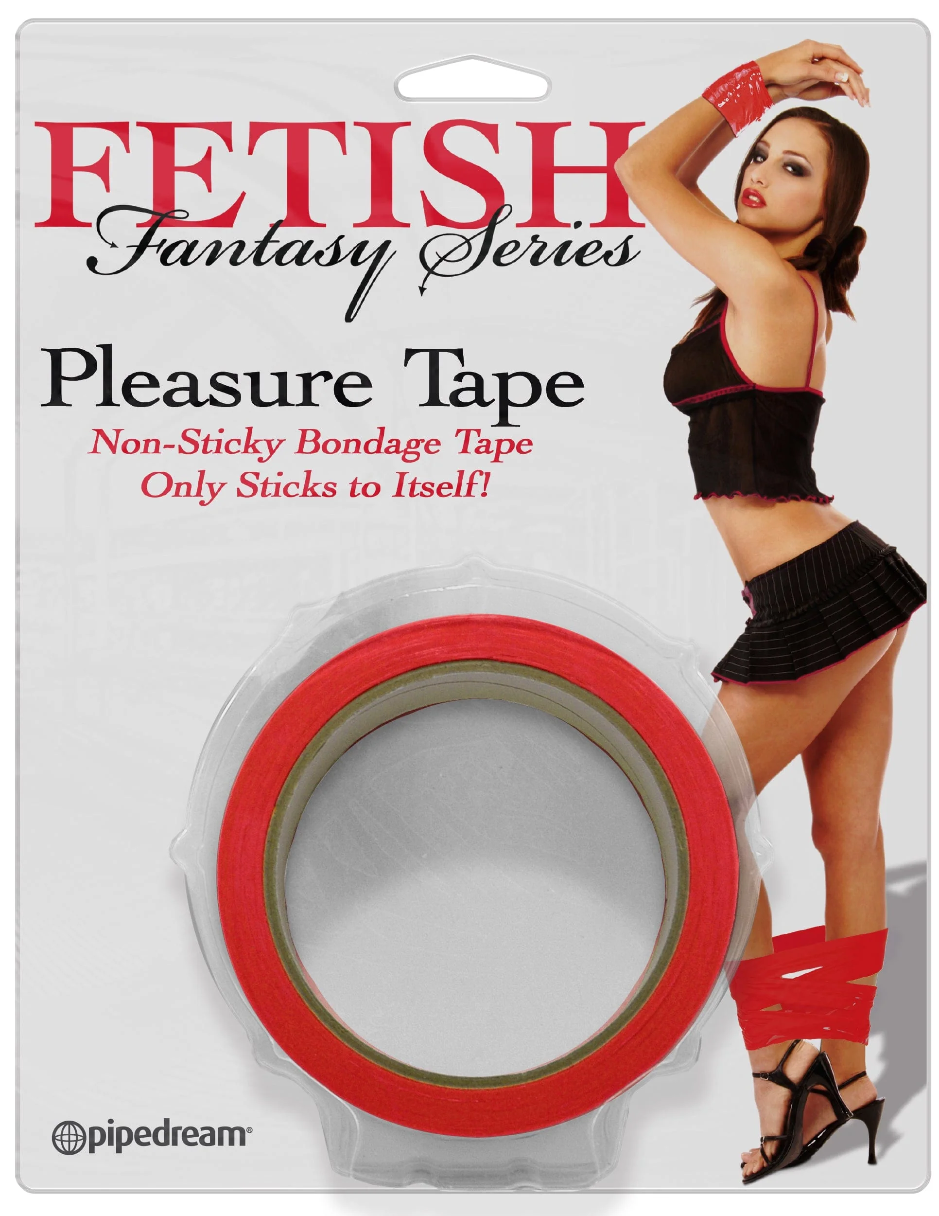 Fetish Fantasy 愉悦胶带，亮面 PVC 材质，用于束缚与蒙眼