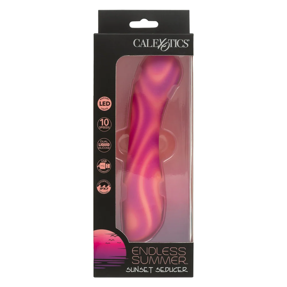 CalExotics Endless Summer Sunset Seducer LED Light Vibrator