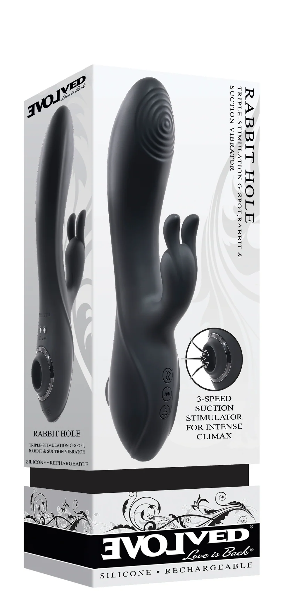 Evolved Novelties Rabbit Hole Triple Stimulation Vibrator