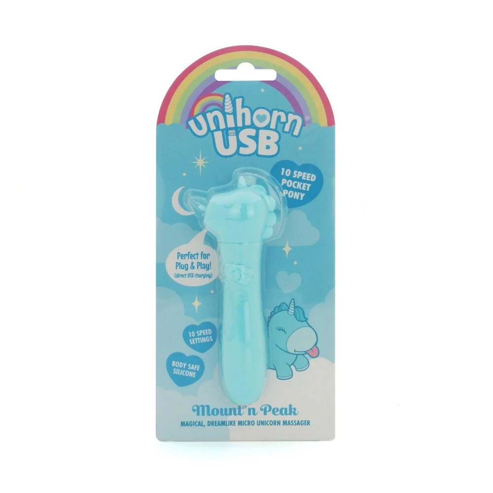 Unihorn Mount'n Peak USB 子弹震动器（亲肤硅胶）