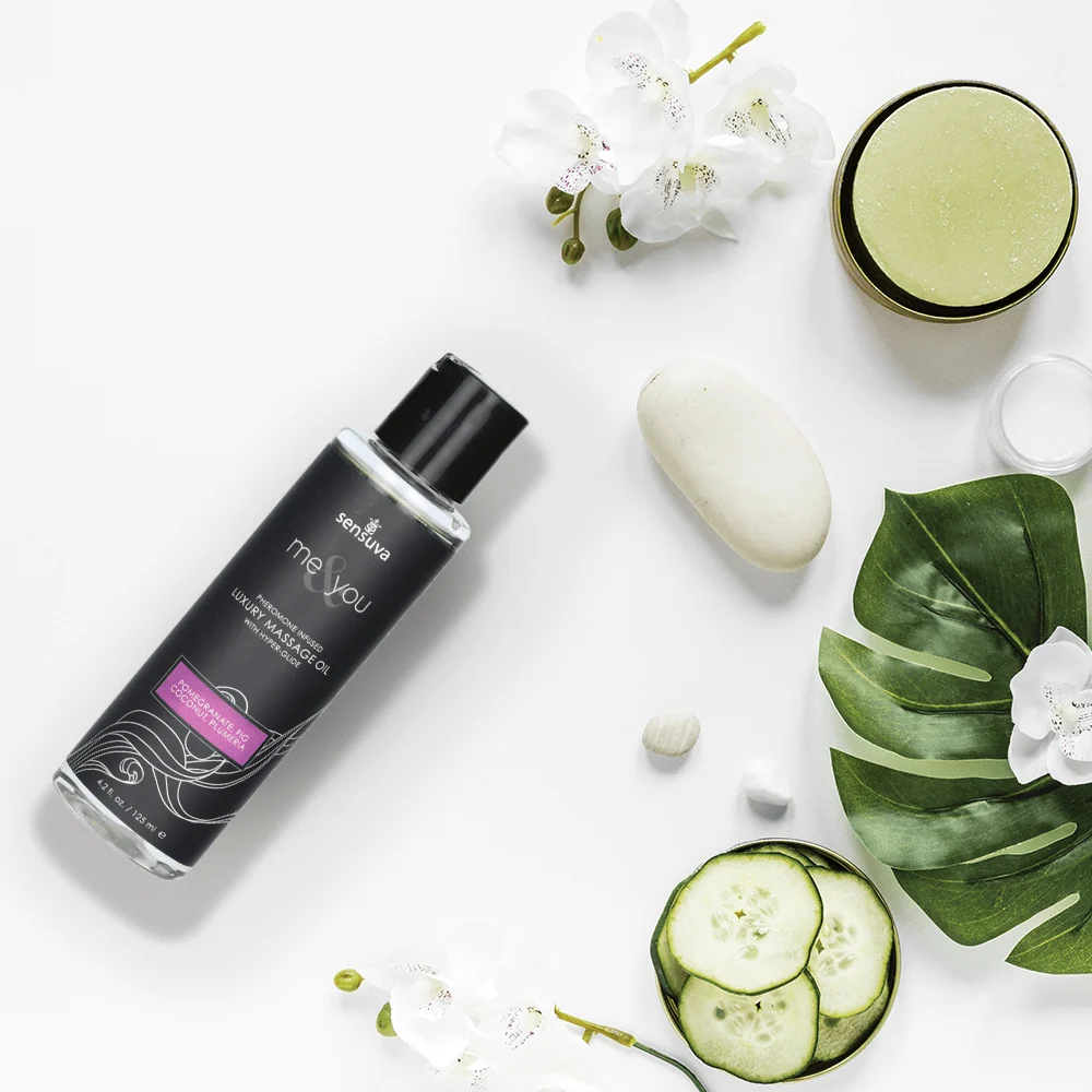 Me & You Pheromone Massage Oil with Hyper-Glide for Couples