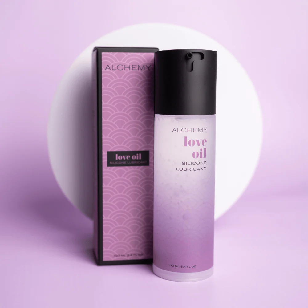 Alchemy Love Oil Silicone Personal Lubricant for Long-Lasting Glide