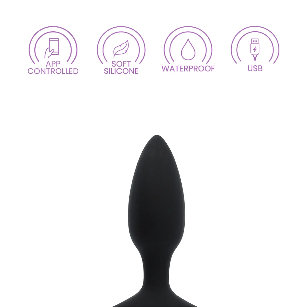 Lovense Hush 2 Bluetooth-Controlled Anal Plug