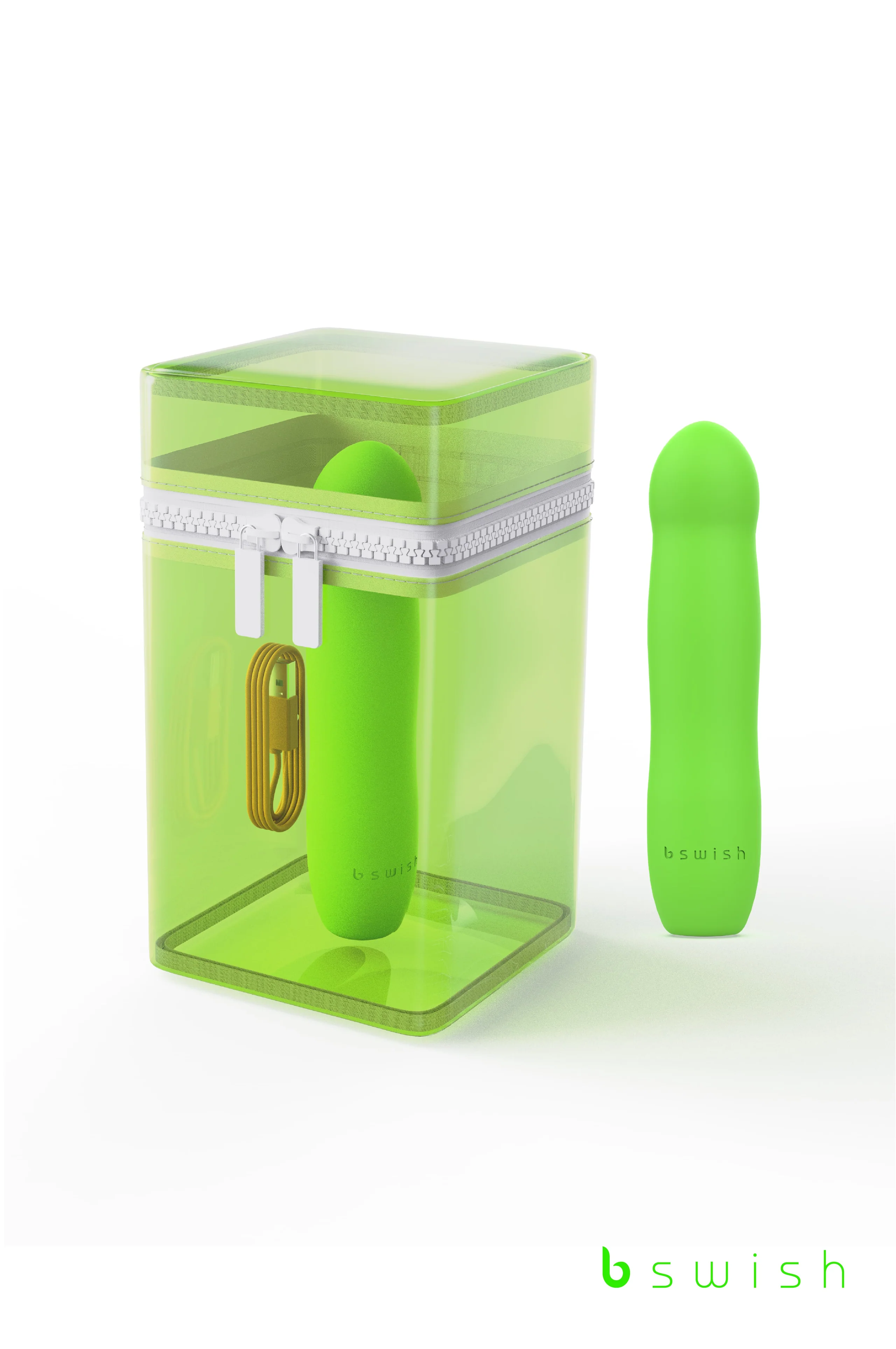 bDesired Infinite Deluxe Beauty Vibrator by bSWISH in Paradise Green