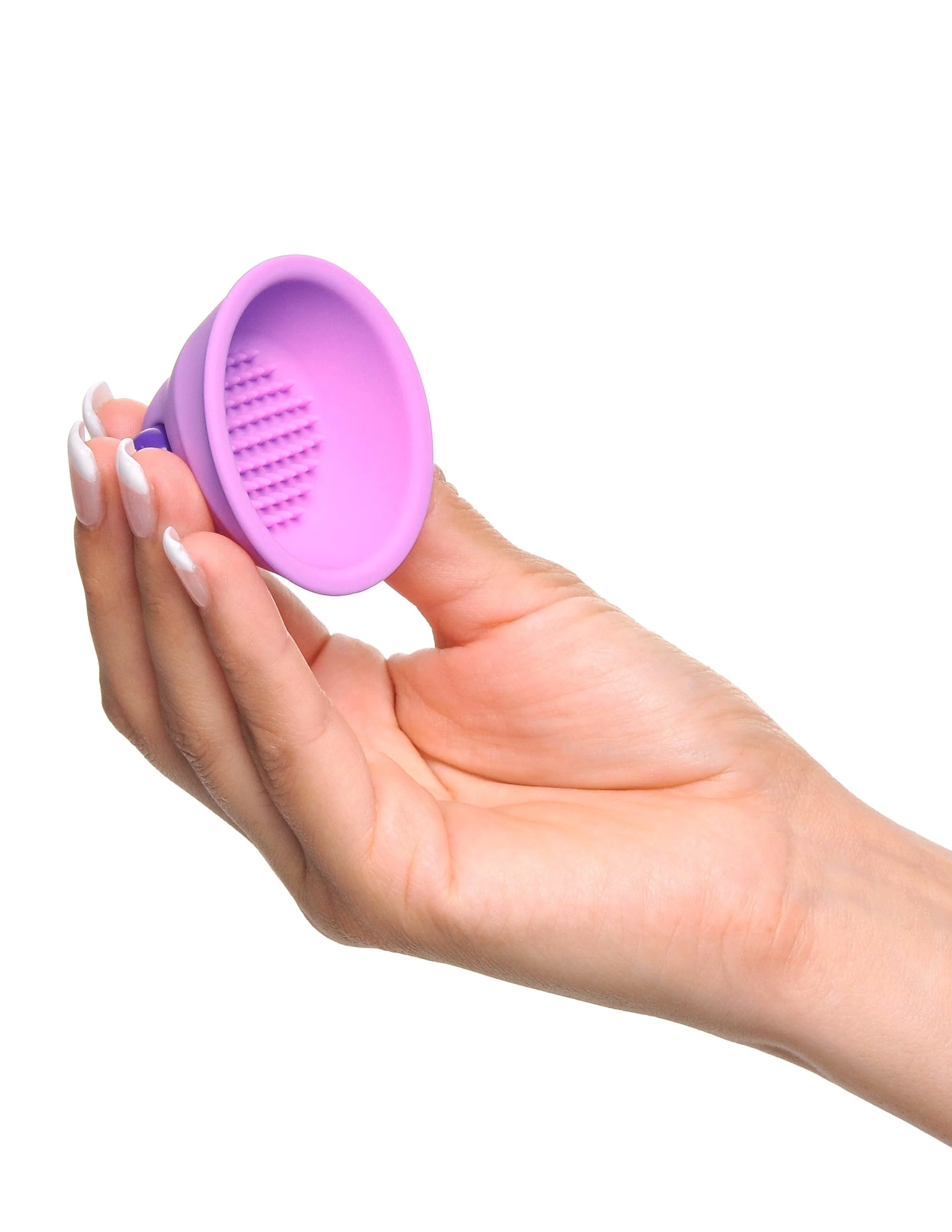 Fantasy For Her Vibrating Nipple Suck-Hers Silicone Set