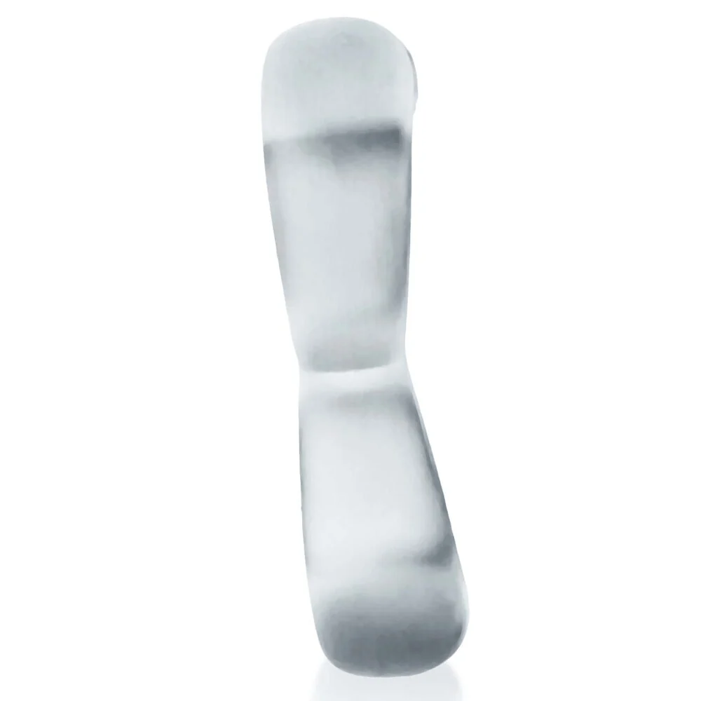 Oxballs Hunky Junk Clear Boomerang Silicone Cock Ring
