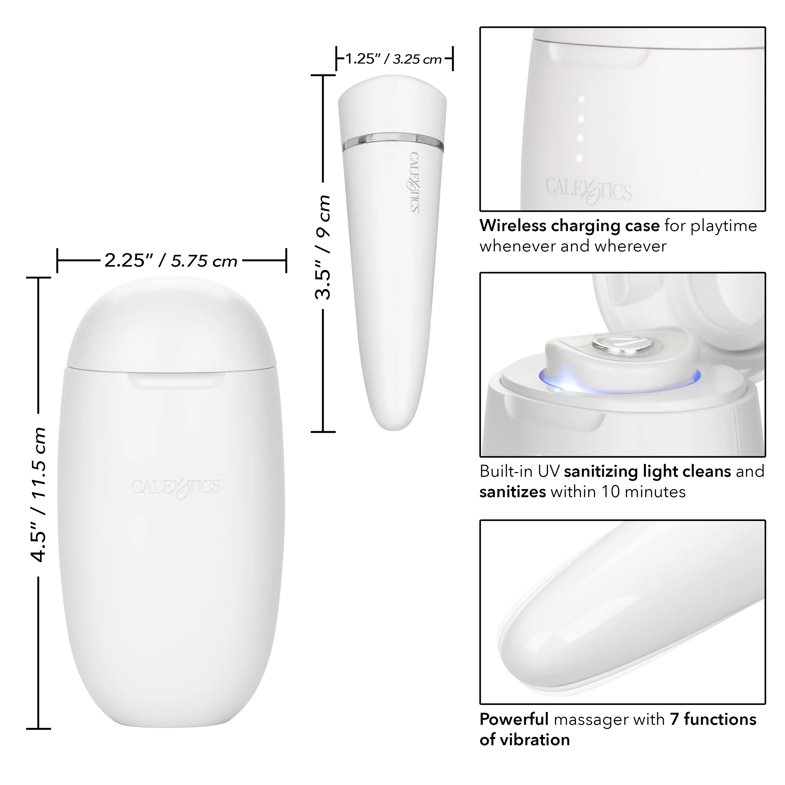 Cal Exotics My Pod 子弹按摩器（含 UV 充电盒）