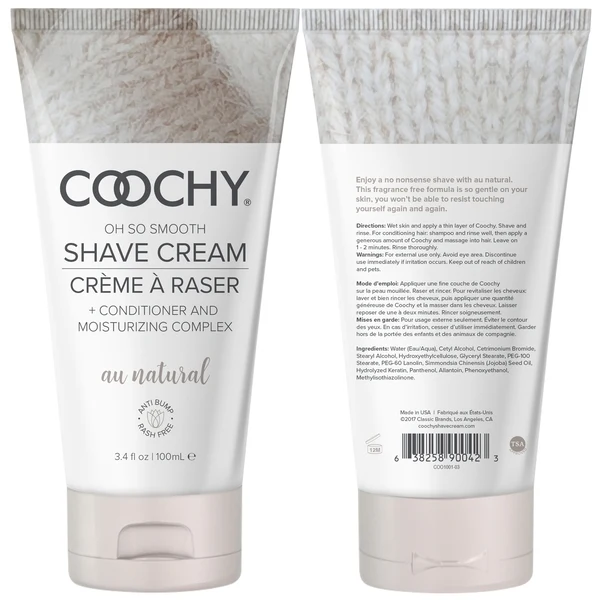 Coochy Shave Cream - Au Natural