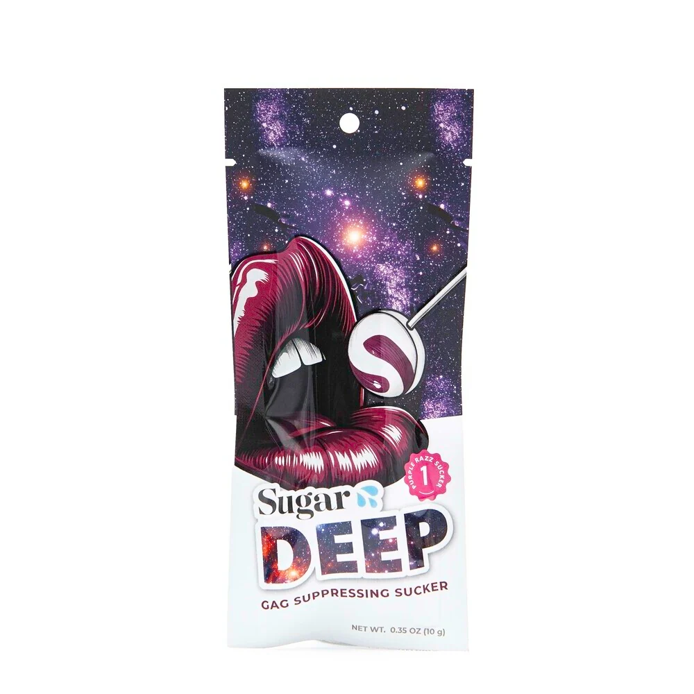 Sugar Splash Deep: Gag-Suppressing Lollipop Suckers