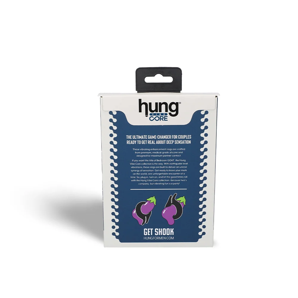 Hung Vibrating Flicker Ring with Dual Flickers and Remote Control