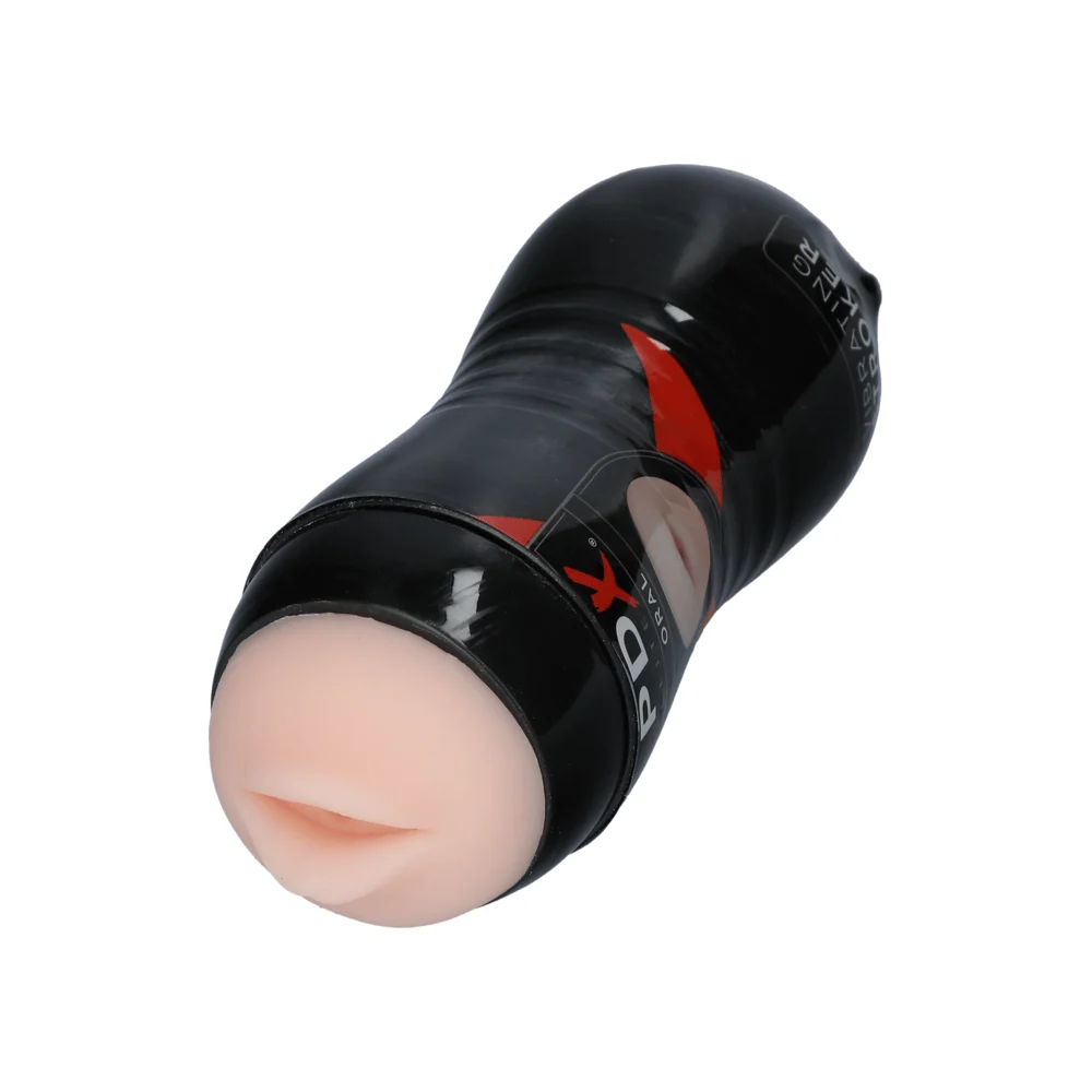 PDX Brands Vibrating Oral Stroker for Added Sensation