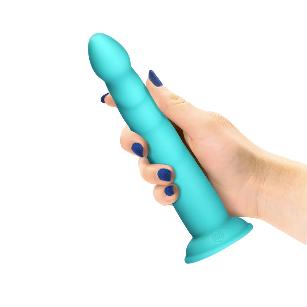 Dillio Platinum Slim Seven Silicone Dildo with Suction Cup