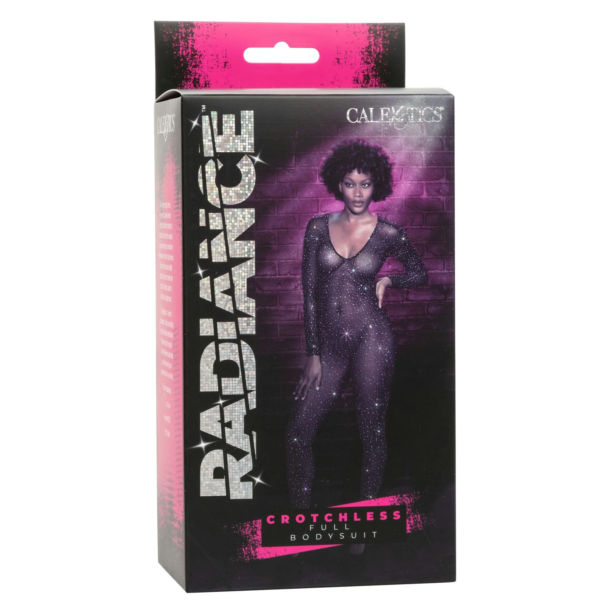 Radiance Crotchless Full Body Suit Stretch Mesh Bodysuit