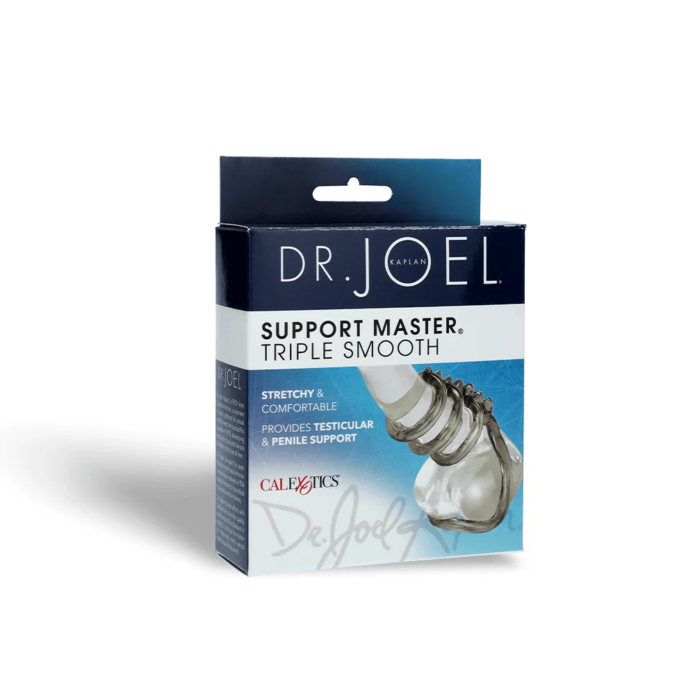 Dr. Joel Kaplan® Support Master® Triple Smooth Cock Rings and Sleeves