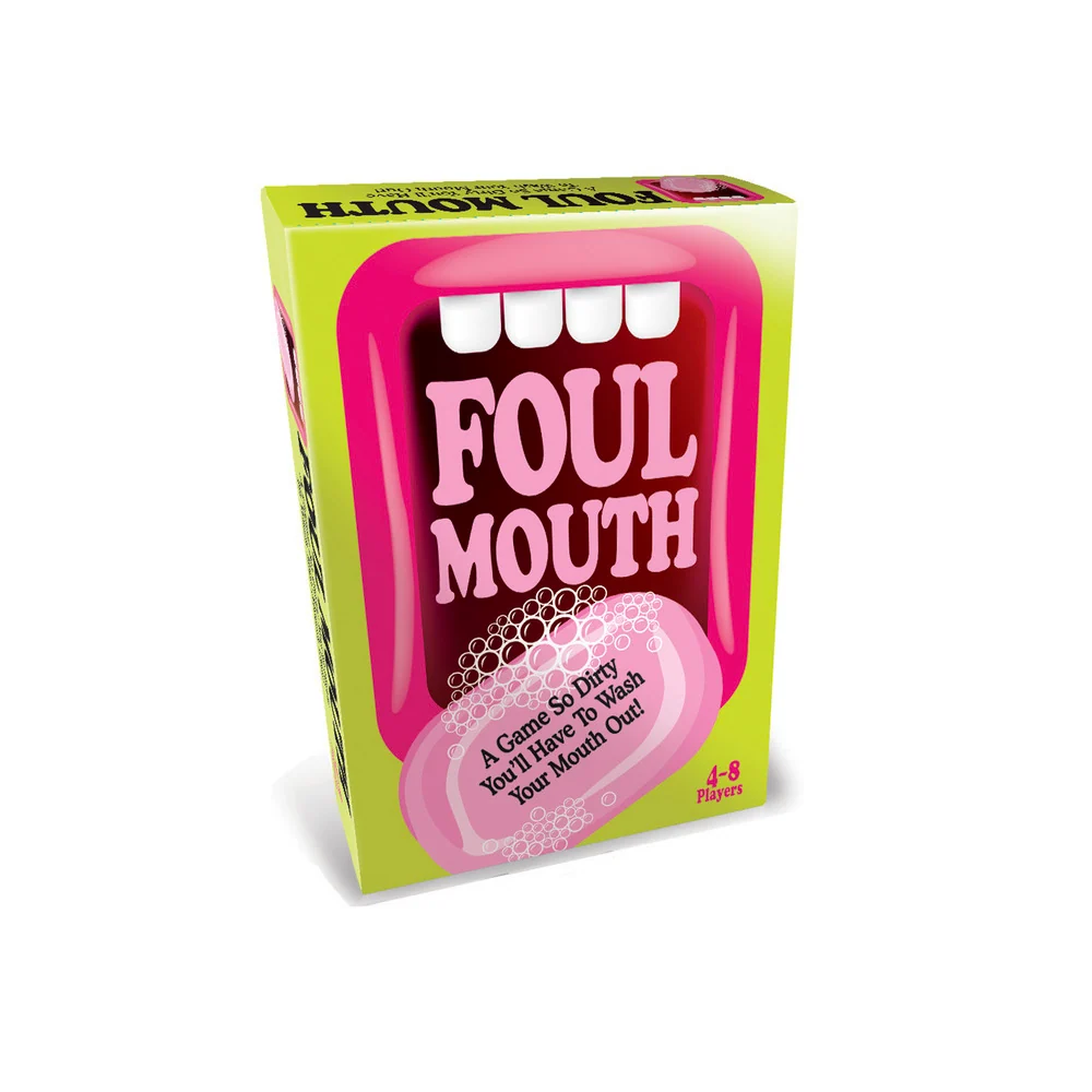 Little Genie Foul Mouth Card Game Mixing War and Memory