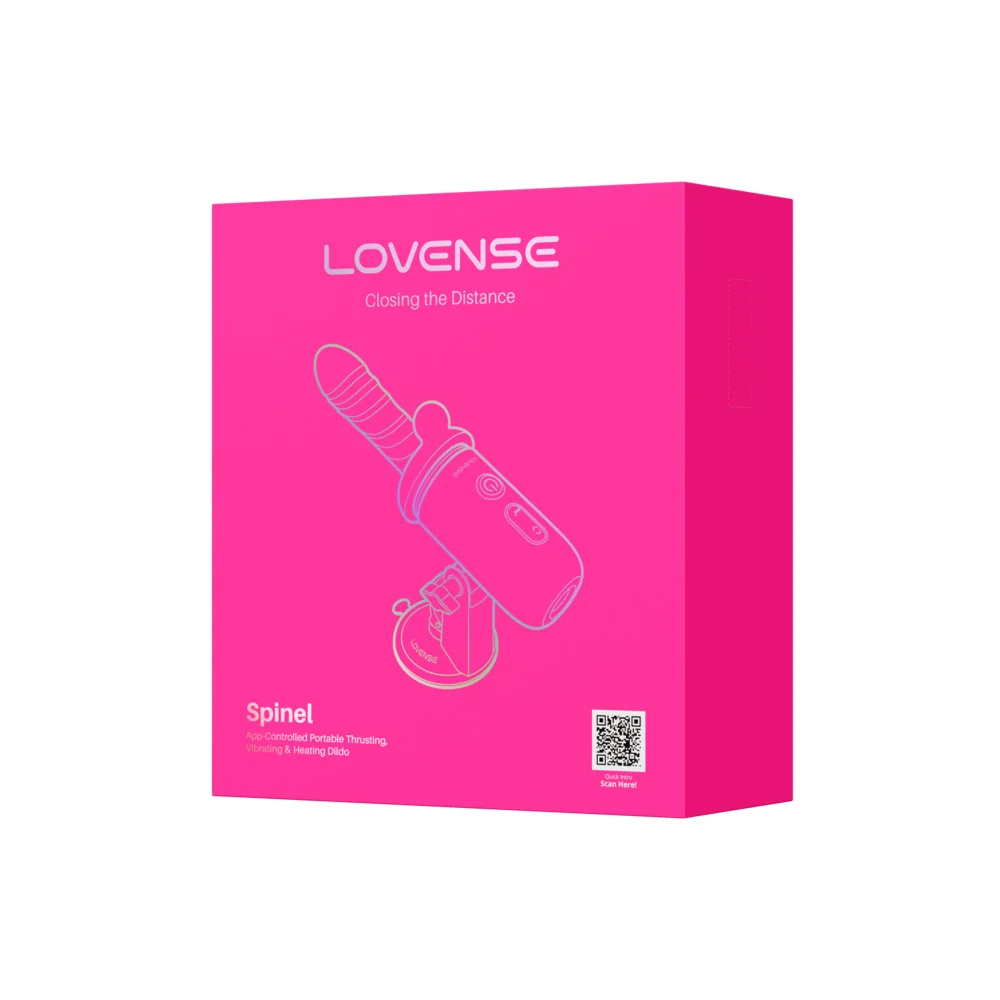 Lovense Spinel App-Controlled Thrusting, Vibrating and Heated Dildo Machine