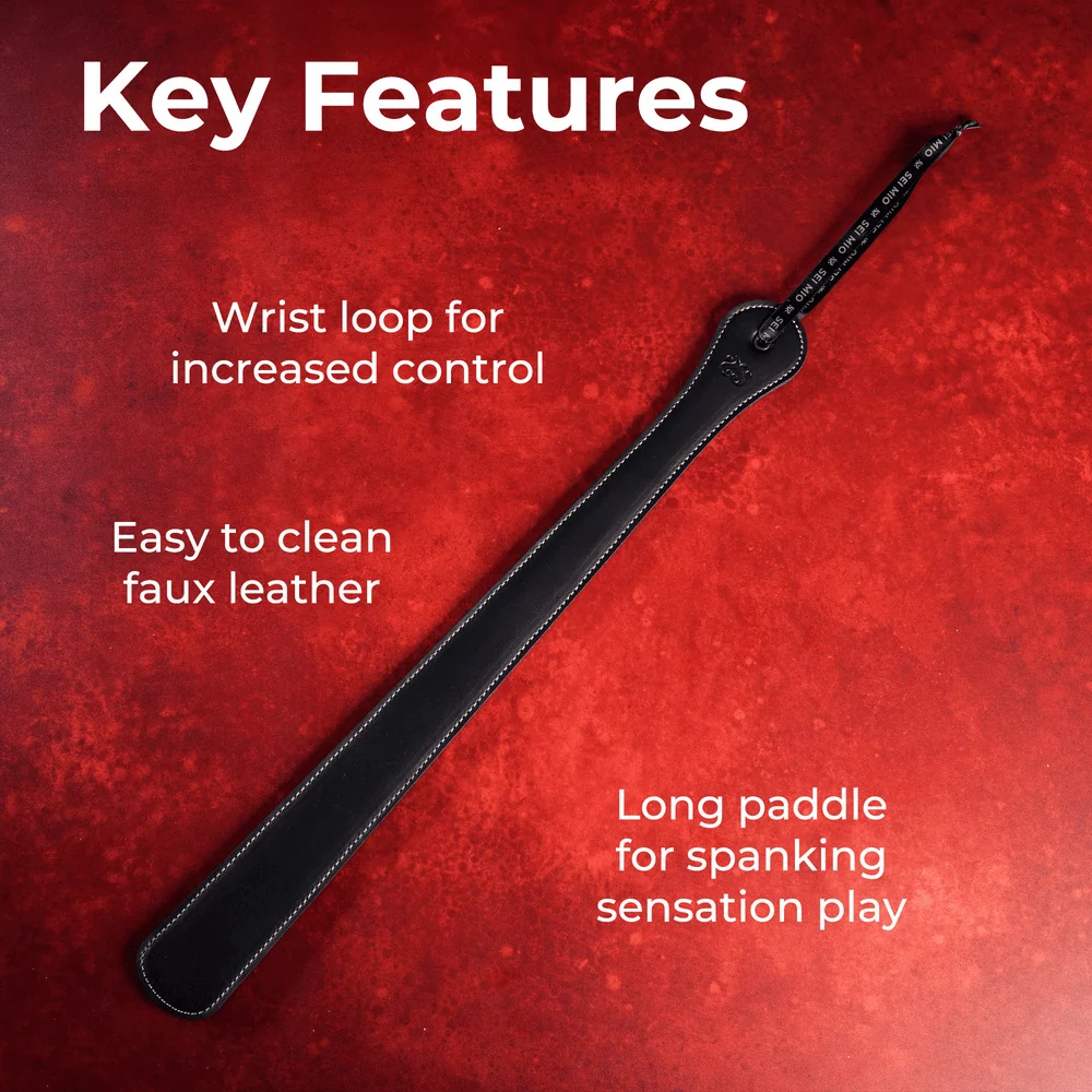 Sei Mio Rule My World Flexible Impact Paddle for Controlled Strikes