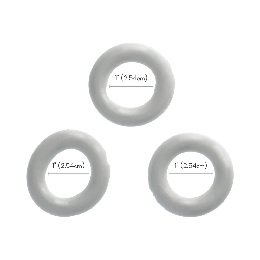 Oxballs Willy Rings White Super Stretch Cockrings 3-Pack