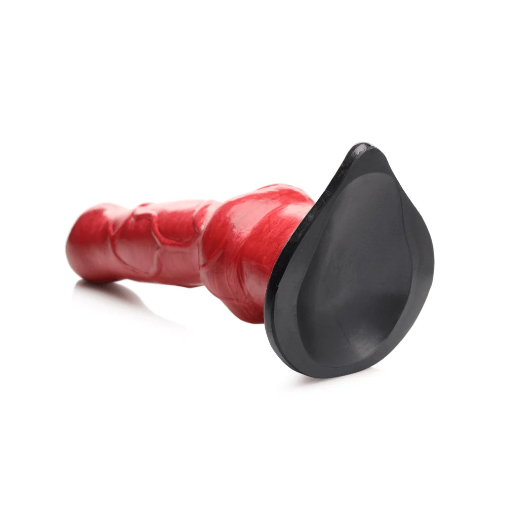 Creature Cocks Hell-Hound Canine Silicone Dildo with Suction Base