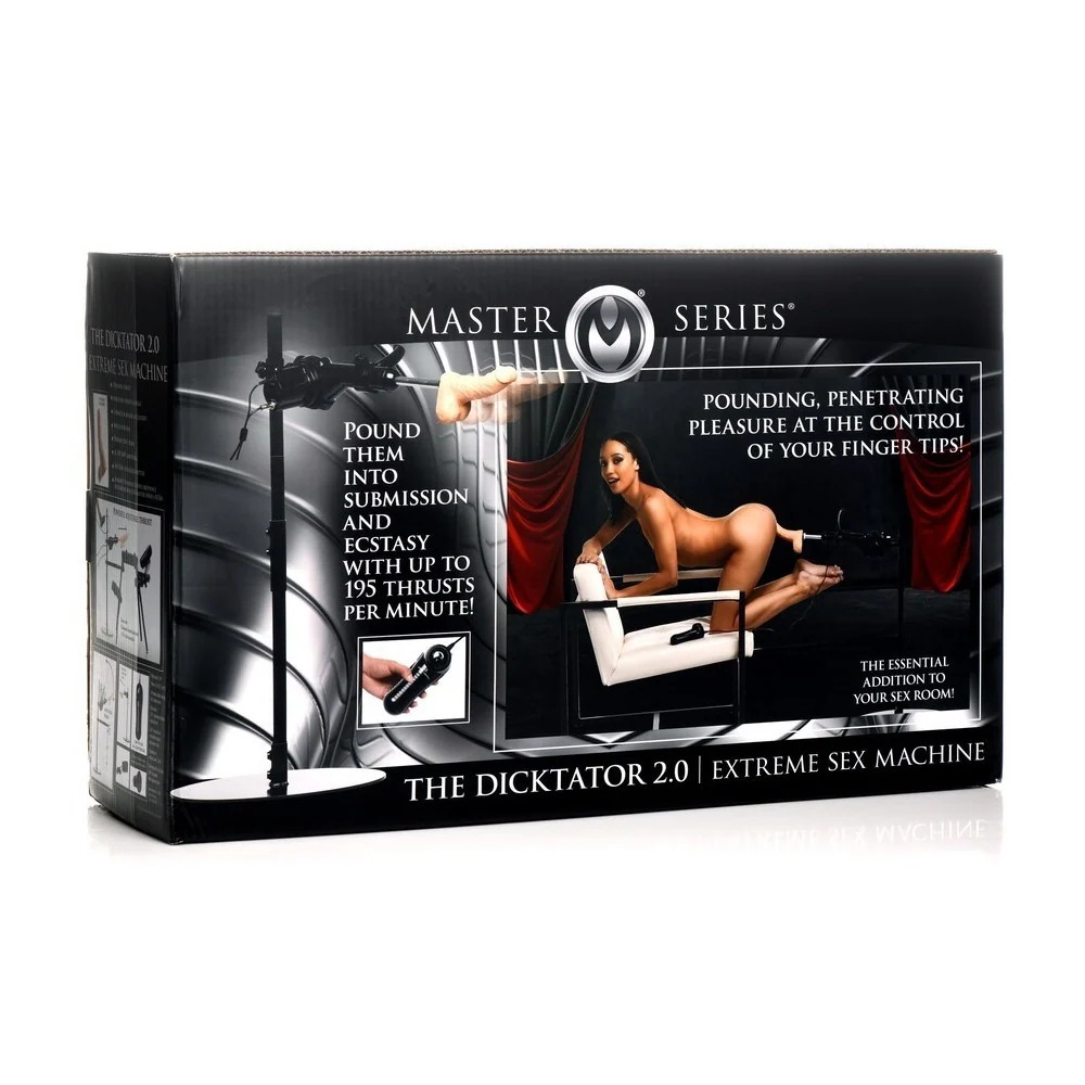 Master Series The Dicktator 2.0 Extreme Sex Machine with Adjustable Stand