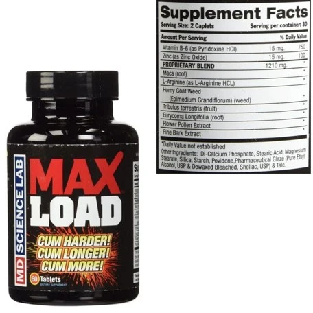 Swiss Navy Max Load 草本配方药丸，带来更强烈的高潮