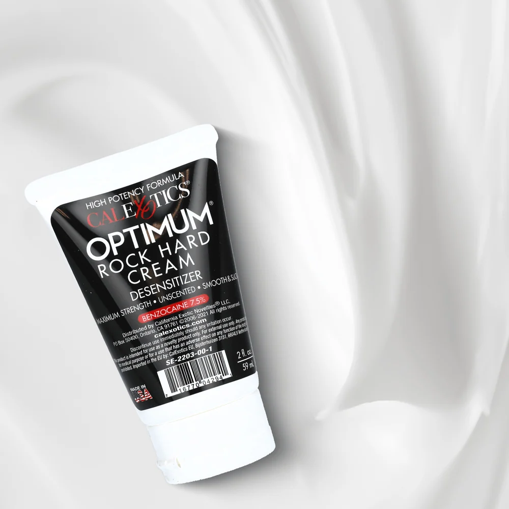 Optimum Series Rock Hard Delay Cream with Benzocaine