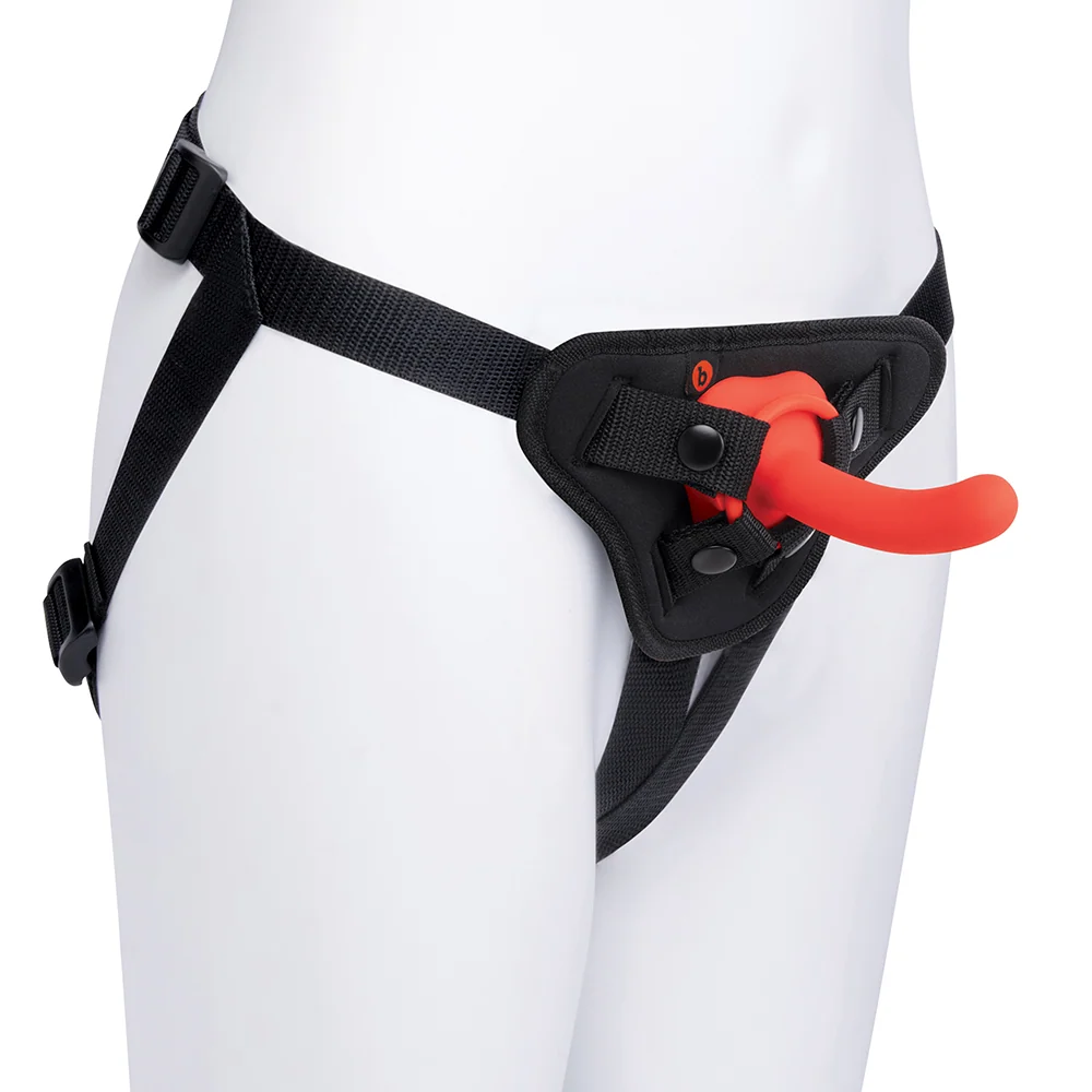 B-Vibe Beginners 穿戴式绑带套装（含 5-Inch 硅胶假阳具）