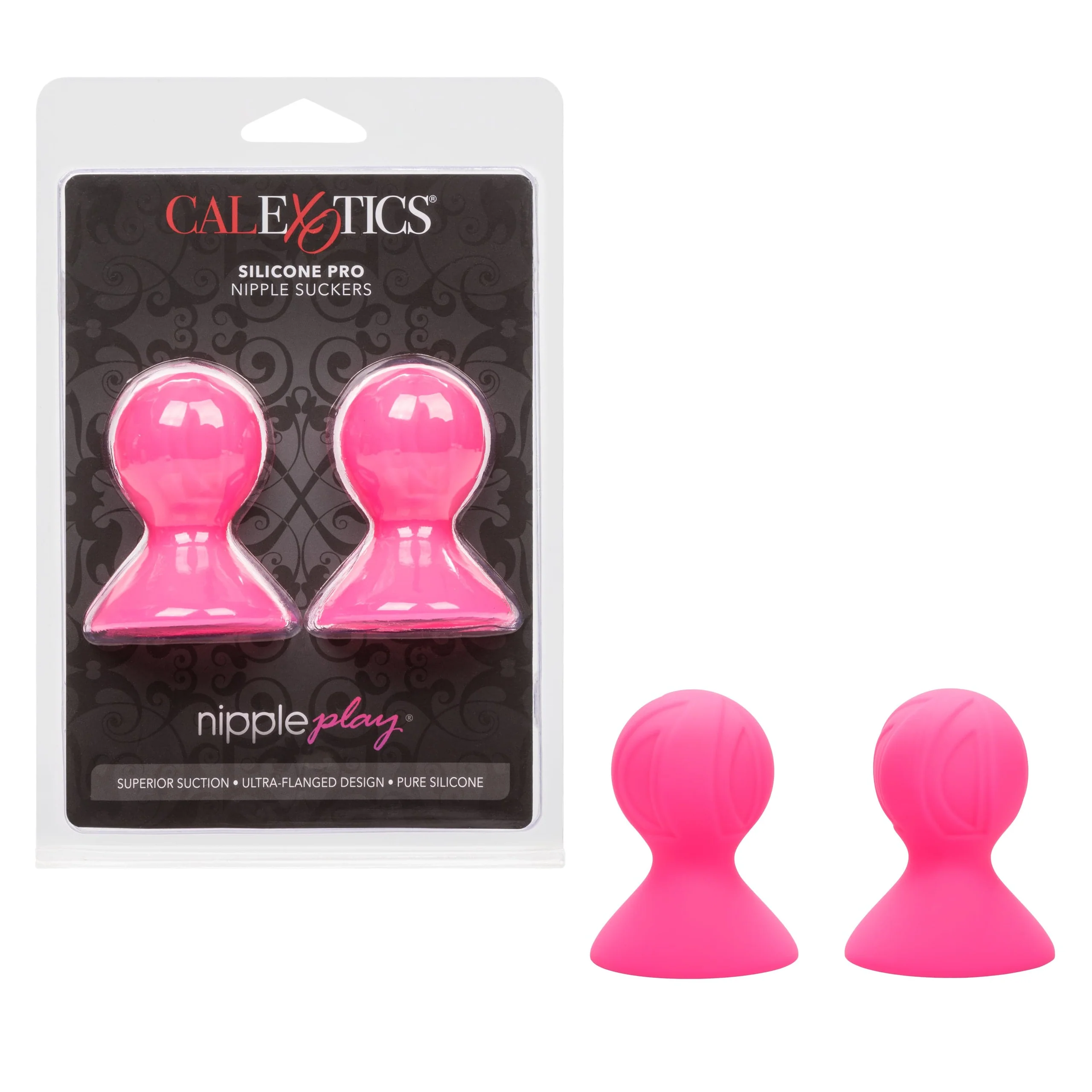Nipple Play® 粉色硅胶专业乳头吸吮器 情侣玩乐
