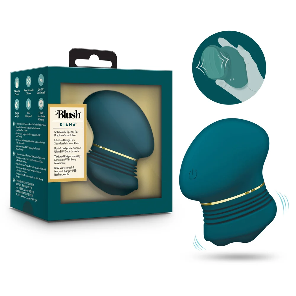 Blush Riana Clitoral Vibrator with AutoRub Technology