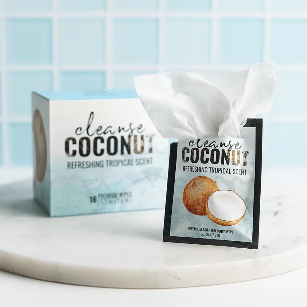 Alchemy Cleanse Body Wipes 16 Count for a Quick Fresh Reset