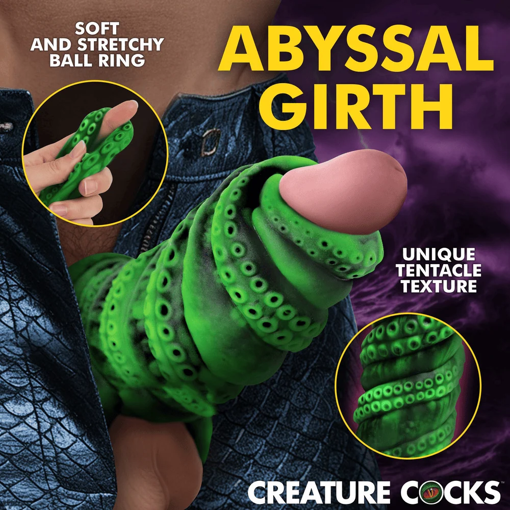 Creature Cocks Tenta Girth 硅胶阴茎增强套（带睾丸束带）