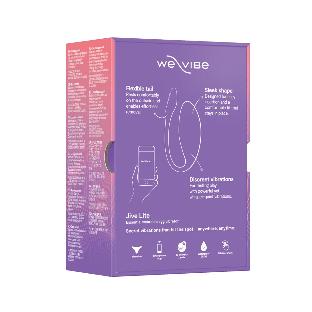 We-Vibe Jive Lite Wearable Vibrating Egg with App Control