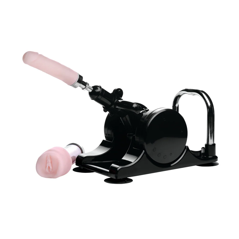 Lovebotz Robo Fuk Deluxe Adjustable Sex Machine with Two Attachments