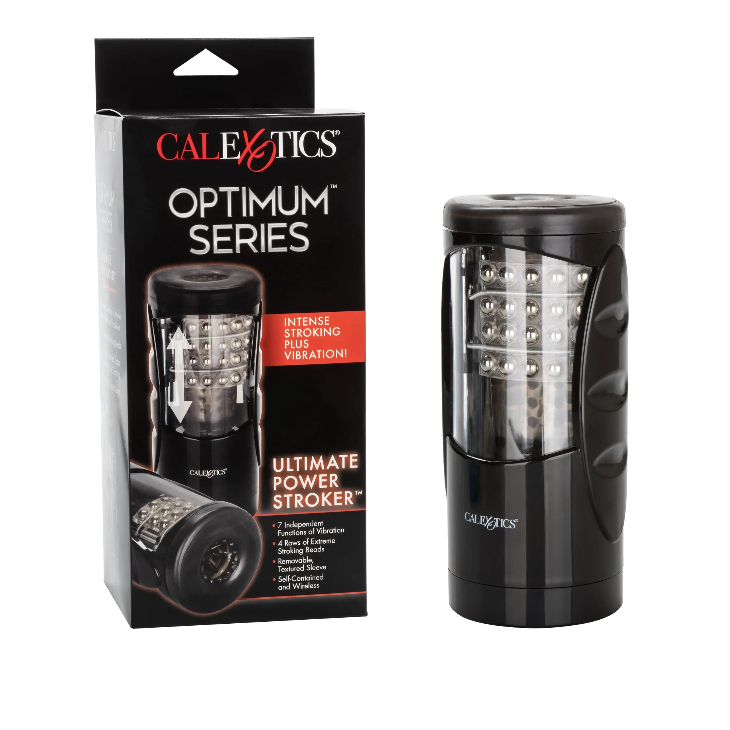 Optimum Power® Ultimate Power Stroker™ 7 种振动功能