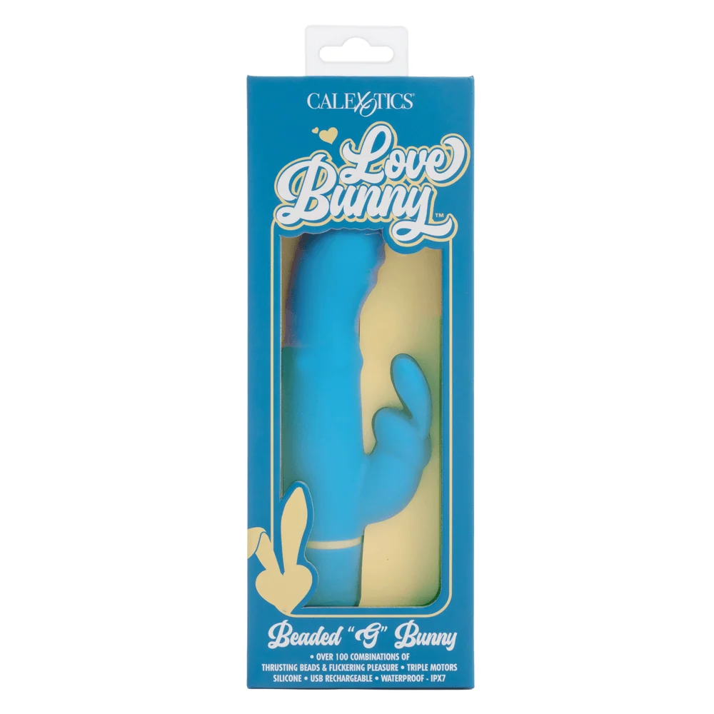 Love Bunny Beaded G Bunny Rabbit Vibrator with Dual Motors