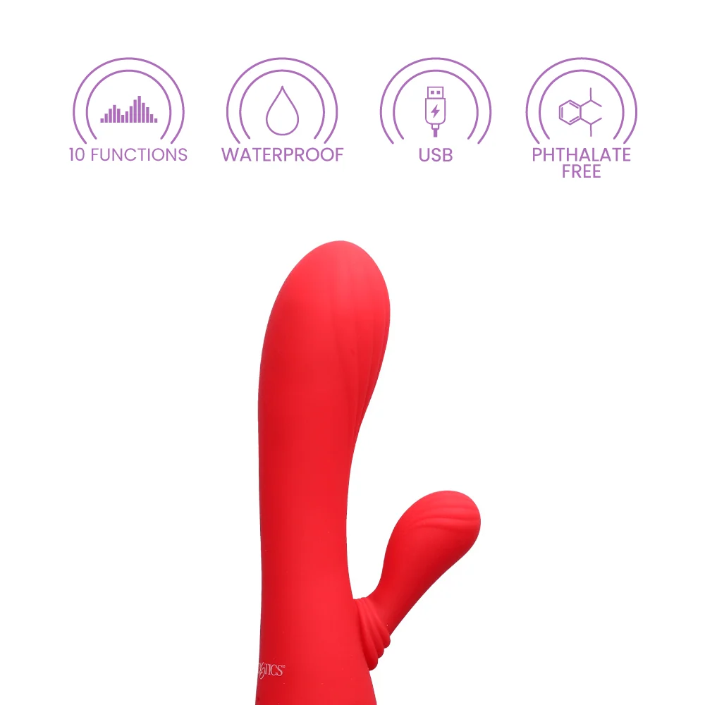 California Dreaming® Palisades Passion Suction Rabbit Vibrator